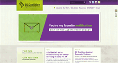Desktop Screenshot of dccadv.org
